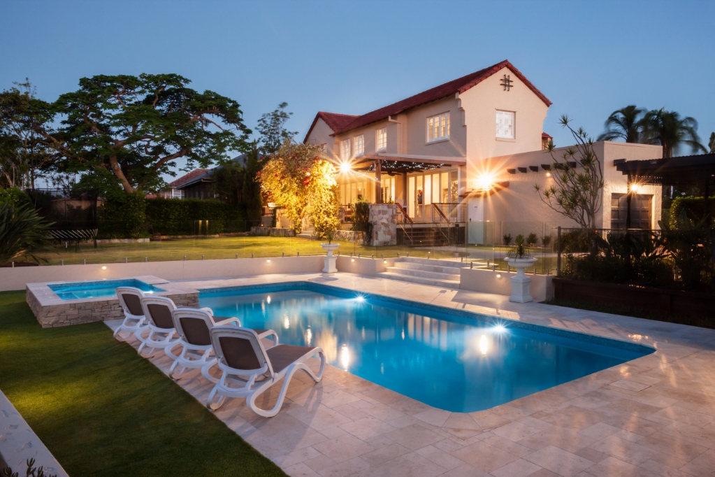 Two Story Home With Large Pool & Landscaping